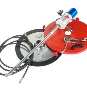 Установка для раздачи густой смазки с пневматическим приводом