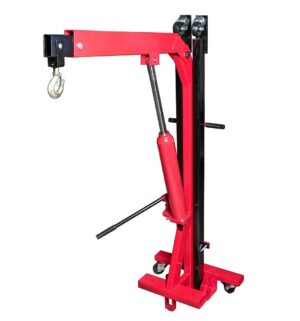 Кран гаражный подкатной для снятия двигателя, 1тонна