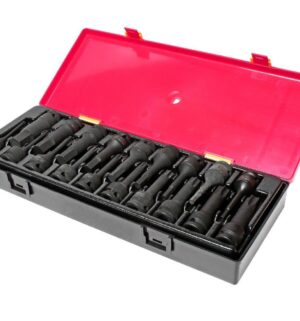 Набор головок ударных TORX, HEX 1/2" (в кейсе) 19шт