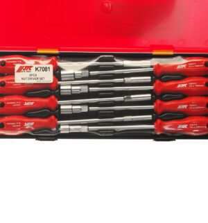 Набор отвёрток с торцевой головкой 6,7,8,9,10,11,12,13 мм (в кейсе) 8 пр.