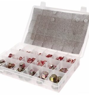 Набор медных шайб и маслосливных пробок 534шт (в боксе)