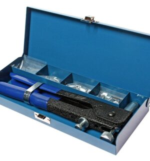 Заклепочник ручной резьбовой с заклепками в комплекте 3; 4; 5; 6мм