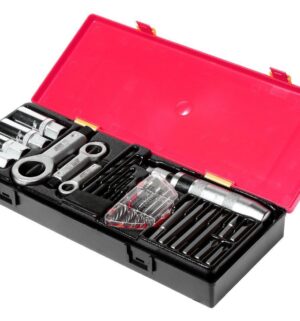 Набор инструментов для демонтажа крепежных элементов с поврежденной резьбой