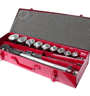 Набор головок торцевых 6-гранных 3/4" 22-50мм 15 предметов