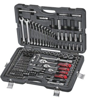 Набор инструментов 1/4" & 1/2" 6-гранный (в кейсе) 216 предметов