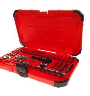 Набор головок торцевых 6-гранных и насадок 1/4, 47 пр.