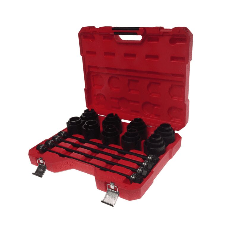 Набор инструментов для демонтажа/монтажа сайлентблоков внутр. d=24-72мм универсальный 29 предметовНабор инструментов для демонтажа/монтажа сайлентблоков внутр. d=24-72мм универсальный 29 предметовНабор инструментов для сайлентблоков внутр. d=24-72мм универсальный 29 предметов