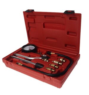 Компрессометр для бензиновых двигателей с набором адаптеров