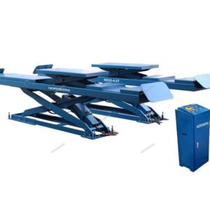 Подъемник ножничный для сход-развала г/п 4,5 т, 2 уровня подъема (с аварийным опусканием)