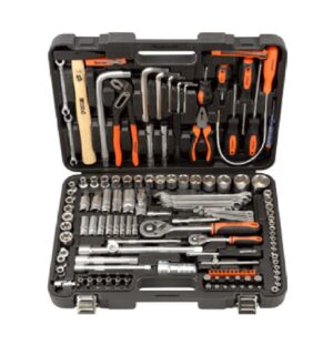 Набор инструмента 141пр. 1/2 DR 3/8 DR 1/4 DR