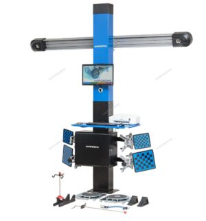 Стенд сход-развал с двумя камерами 3D модель для подъемников