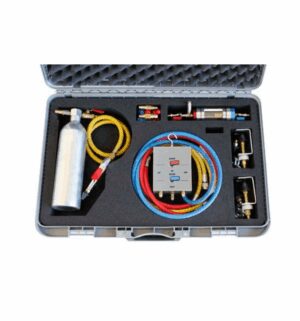 Набор для промывки систем кондиционирования с визуальным индикатором качества фреона и реверсом