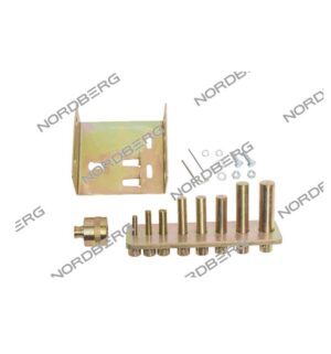 Комплект насадок (пуансонов) c матрицей для гидравл. прессов