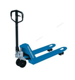 Тележка складская гидравлическая 2,5 т, с ПУ колесами