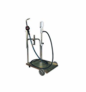 Комплект для раздачи масла из бочек с насосом и тележкойКомплект для раздачи масла из бочек с насосом и тележкой