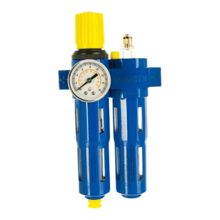 Фильтр-лубрикатор с регулятором давления и манометром, 1050 л/мин, 16 бар, 1/4"