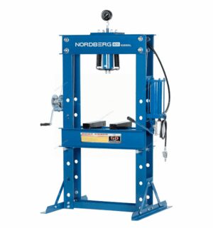 Пресс гидравлический 50т, разборная рама, пневмопривод