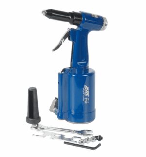 Заклепочник 1/4" пневматический, шток 16мм, 170х77х277мм