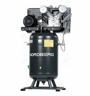 Компрессор вертикальный поршневой с ременной передачей 380В, ресив. 270л, 1400л/мин