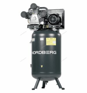 Компрессор вертикальный поршневой с ременной передачей 380В, ресив. 270л, 950л/мин