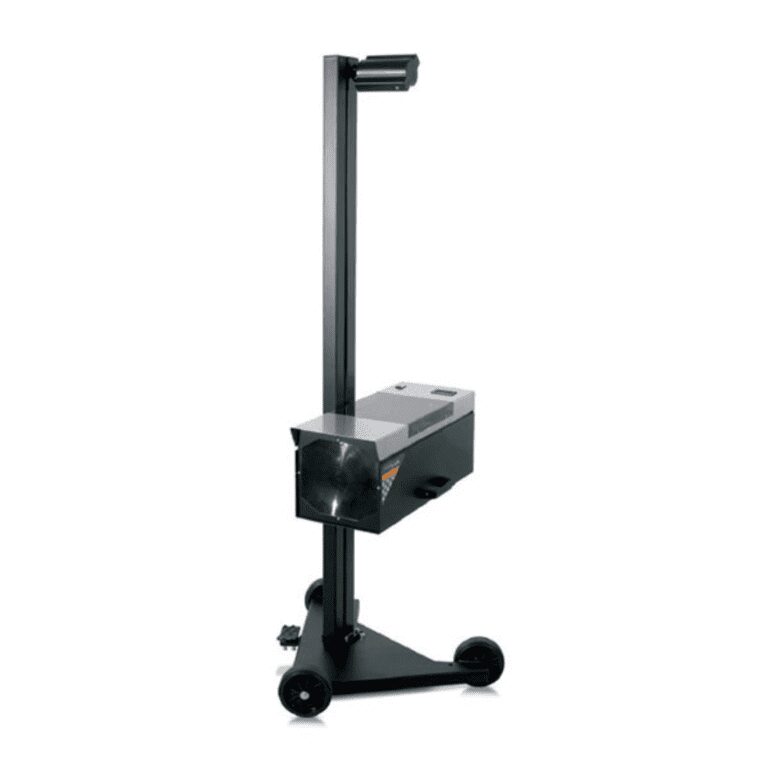 Прибор для регулировки света фар с цифровым люксметром и лазерными указателем цвет RAL9005 (черный)