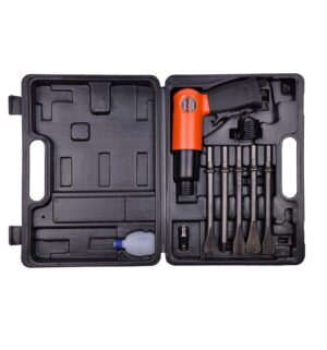 Пневмозубило с набором насадок