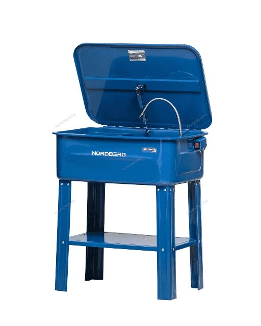 Установка для мойки деталей с электрическим насосом, объем 75 л