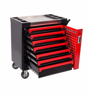 Тележка инструментальная 7 ящиков 196 предметов