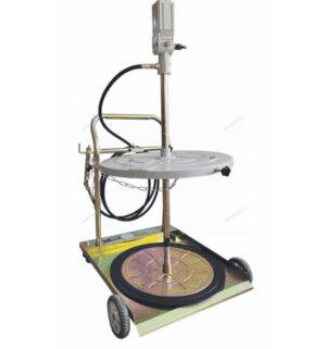 Установка для раздачи густой смазки из бочек до 200 л.