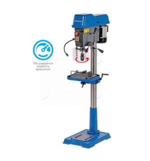 Станок сверлильный 1100Вт, 25мм регул. скорости
