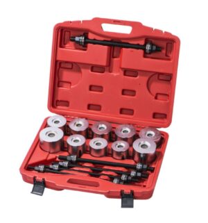 Набор для монтажа и демонтажа подшипников и сайлентблоков, 27 предметов