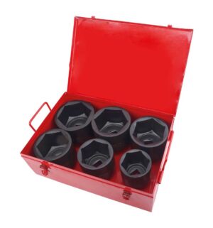 Набор головок ударных 1", 70-100мм 6шт.