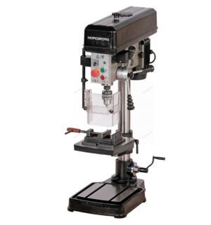 Станок сверлильный профессиональный (750Вт, 20 мм, 5 скоростей, нарезание резьбы, тиски)