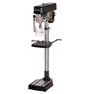Станок сверлильный профессиональный (750Вт, 25 мм, 5 скоростей, нарезание резьбы, тиски)