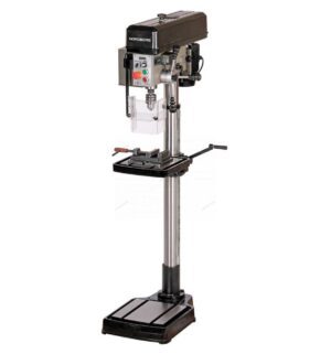 Станок сверлильный профессиональный (750 Вт, 25 мм, вариатор скорости, нарезание резьбы, тиски)