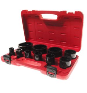 Набор головок зубчатых внутренних 1/2" (в кейсе) 10 предметов