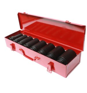 Набор головок торцевых ударных 6-гранных 3/4" глубоких 21-38мм (в кейсе) 8 предметов