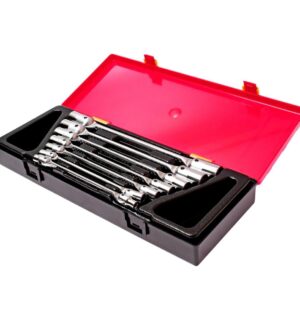 Набор ключей торцевых шарнирных 6-19мм 7шт