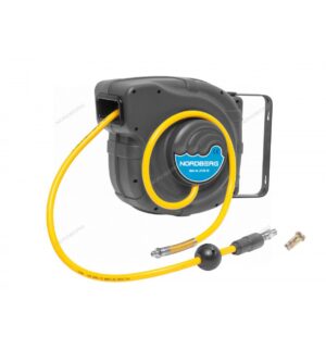 Шланг воздушный на катушке, ПВХ, диам. 10x16 мм 14+1 м