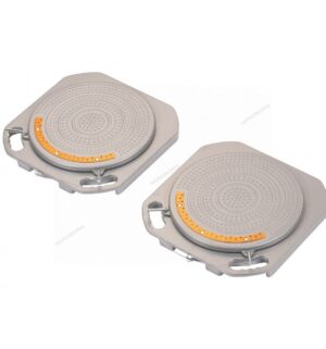 Круги поворотные для сход-развала (комплект 2 шт.) 400х400х50 мм