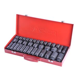 Набор головок ударных 6-гранных 1/2’’ 8-32 мм 35 пр.