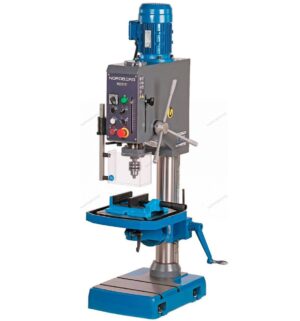 Сверлильный редукторный станок с тисками