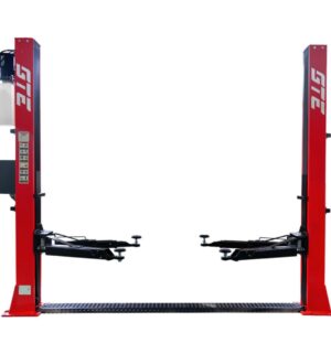 Двухстоечный подъемник 4т с нижней синхронизацией, 380В (электрический спуск)