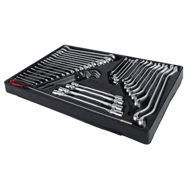 Набор инструментов для тележки инструментальной JTC-5640 (2-я секция) 45 предметов