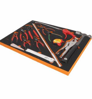 Набор инструментов 14 предметов слесарно-монтажный (MERCEDES) в ложементе