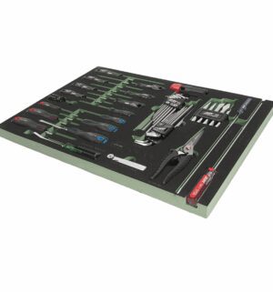 Набор инструментов 43 предмета слесарно-монтажный (VAG) в ложементе