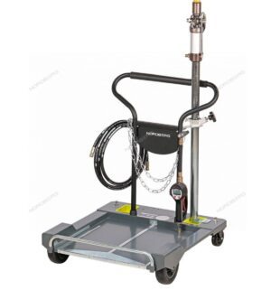 Установка для раздачи масла из бочек, 200 л со световой индикацией и тележкой