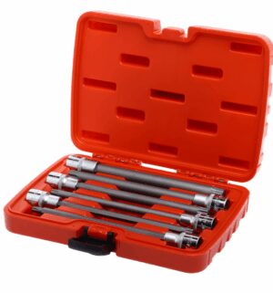 Набор головок торцевых и насадок 1/2" 6-ти гр. TP40-TP70 удлиненные 6 пр.