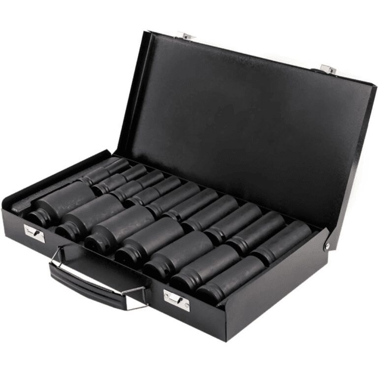 Набор ударных головок 1/2" удлиненных 17 пр. 10-36мм