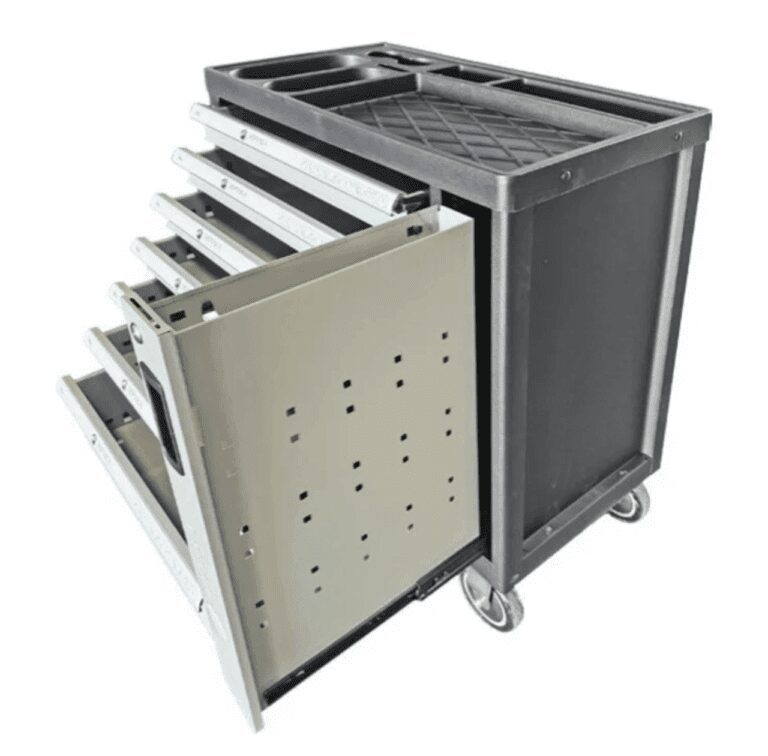 Тележка инструментальная 7 секций с набором инструмента 274пр